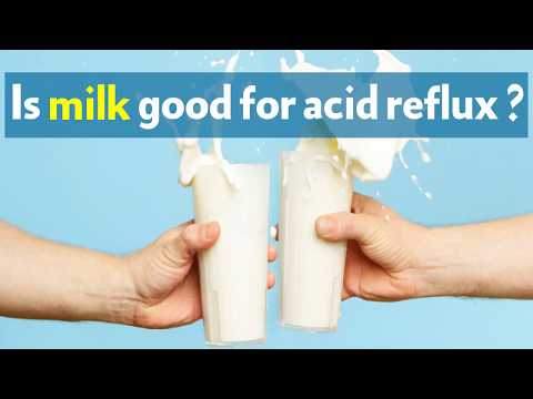 Is milk good for acid reflux ?