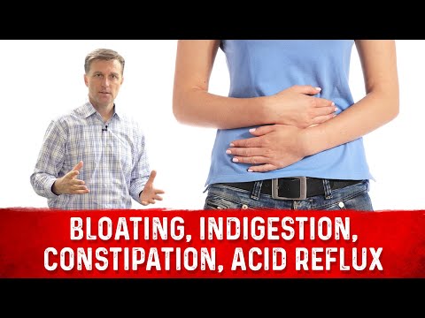 Bloating * Indigestion * Constipation * Acid Reflux – Dr.Berg