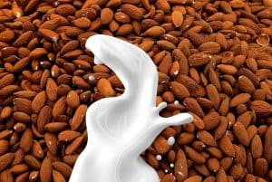 Almonds and almond milk