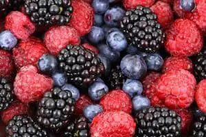 Berries are less acidic, might be a good choice for people with reflux.