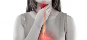 Silent reflux in throat
