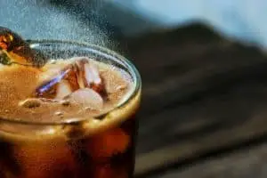 Soda with ice