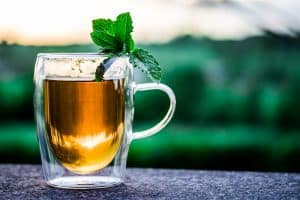 Peppermint tea